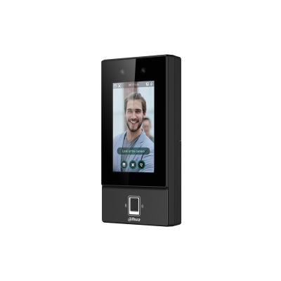Control de Acceso Dahua® Standalone Reconocimiento Facial Cámara 2MP Huella - DHI-ASI6214S