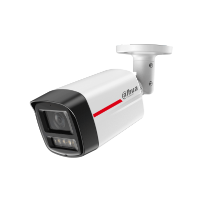 Cámara IP Bullet Dahua® 2MP WizColor 2.8mm IR50m Mic SMDPlus IVS - DHI-IPC-HFW2249TL-S-PRO