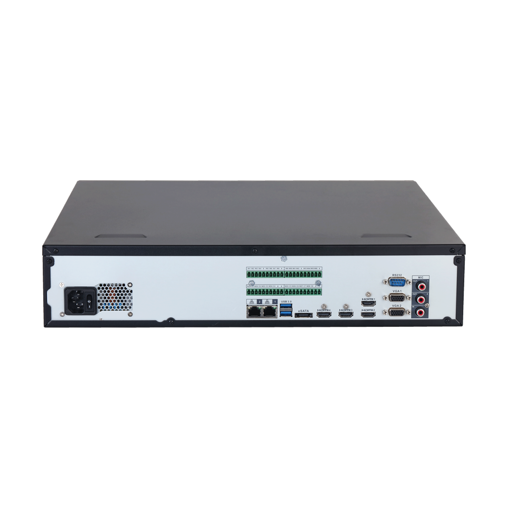 Grabador NVR Dahua® 128CH 4K 8HDD Wizmind Raid, IA by Cámara - DHI-NVR608H-128-XI