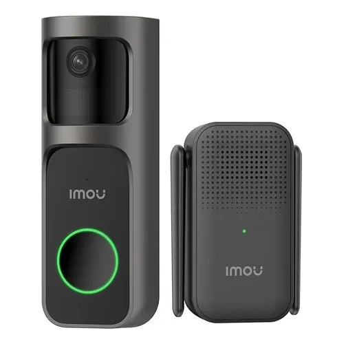 Kit Timbre de Puerta Imou Cámara 3MP Video Timbre Inalámbrico - DB-2SN-3T0W/DS2S