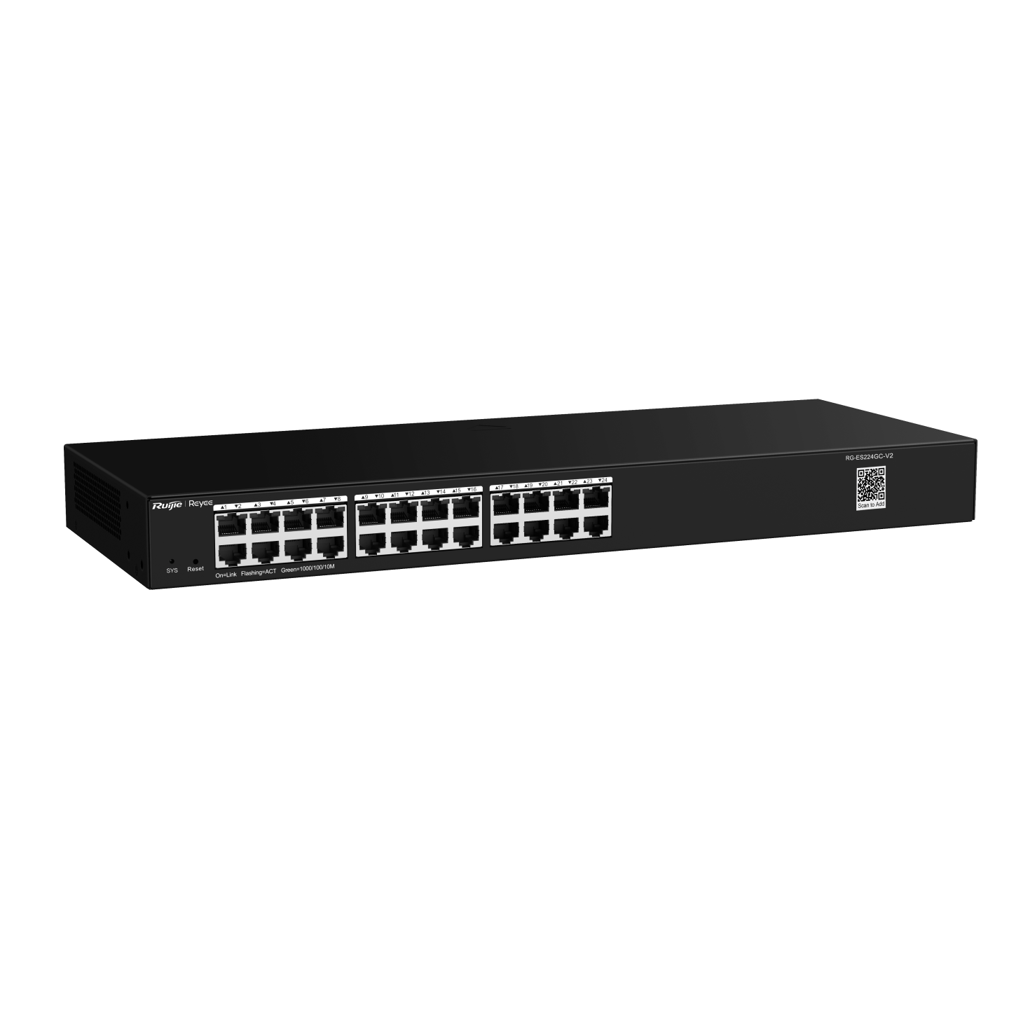Switch Administrable REYEE 24 Puertos Giga - RG-ES224GC-V2