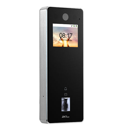 Control de Acceso Standalone ZkTeco Huella/Clave/Tarjeta Videoportero 2MP IP65 - F35