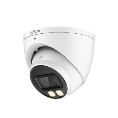 Cámara Domo HDCVI Dahua® 2MP 2.8mm IR40m FullColor - HAC-HDW1239TN-LED-0280B-S2