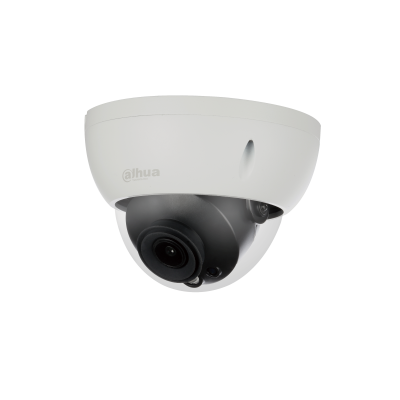 Camara Mini Domo HDCVI Dahua 4MP IR30 Lente 2.8mm IP67 IK10 Audio In 12v - DH-HAC-HDBW2402RN-0280B