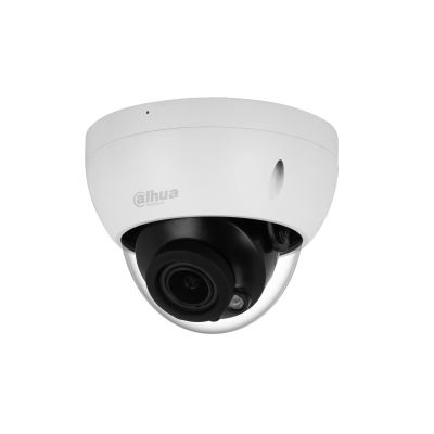 Cámara IP Domo Dahua® 4MP 2.7-13.5mm IR40 Alarm Mic IP67 IK10 - DH-IPC-HDBW2441RP-ZAS