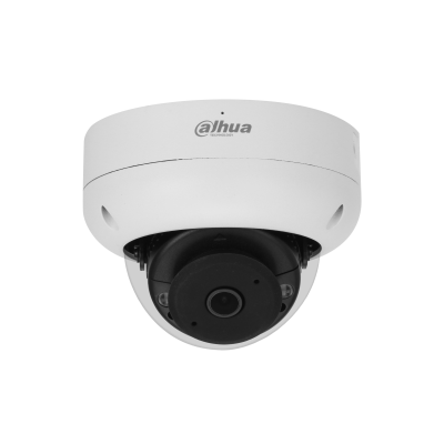 Cámara IP Domo Dahua® 4MP 2.1mm IR15 IA WizSense IP67 IK10 Mic Alarm - DH-IPC-HDBW3441RP-AS-P-0210B