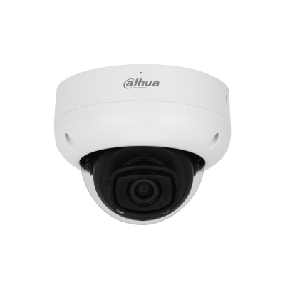 Cámara Dahua® Domo IP 5MP 2.8mm IA 12v PoE IP67 IK10 - DH-IPC-HDBW5541RP-ASE-0280B-S3