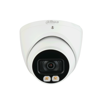 Cámara Domo HDCVI Dahua® 2MP 2.8mm IR40 Metal IP67 Smart Dual Illum Mic - DH-HAC-HDW1239TN-IL-A-0280B-S2