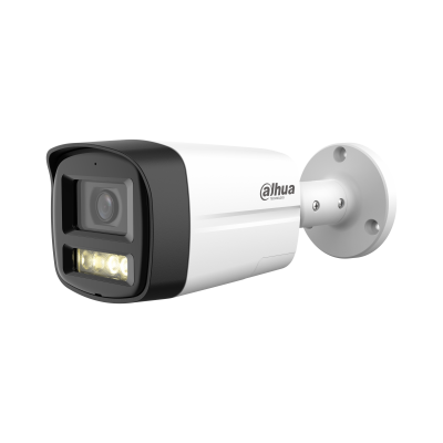 Cámara Bullet HDCVI Dahua® 2MP 2.8mm Ilumi Dual IR40 AudioBidire IP67 - DH-HAC-HFW1200TLMN-IL-T