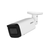 Cámara IP Bullet Dahua® 4MP 3.6mm IR80m AudiBirec Alarm IP67 IK10 SMDPlus - DH-IPC-HFW2441T-AS-0360B