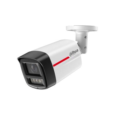 Cámara IP Bullet Dahua® 4MP WizColor 2.8mm IR50m Mic SMDPlus IVS - DHI-IPC-HFW2449TL-S-PRO