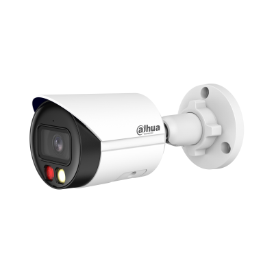 Cámara IP Bullet Dahua® 6MP 2.8mm Smart Dual Light IR30 Mic IP67 Metálica - DH- IPC-HFW2649S-S-IL