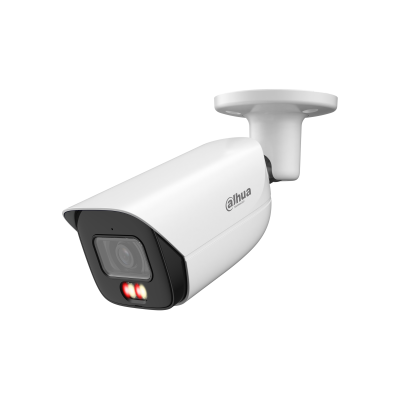 Cámara IP Bullet Dahua® 4MP 2.8mm Mic IR50 Aud/Alarm In/Out Smart Dual Light - DH-IPC-HFW3449E-AS-IL