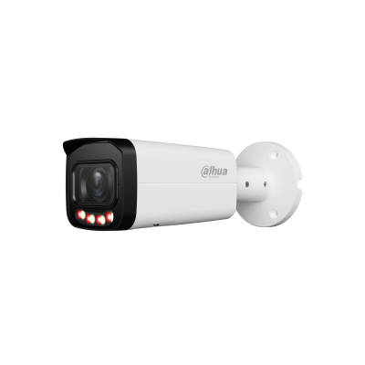 Cámara IP Bullet Dahua® 4MP Varifocal 2.7mm-13.5mm SmartDual Mic IP67 - DH-IPC-HFW3449T-ZAS-IL