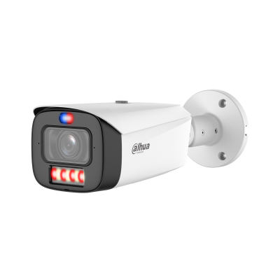 Cámara IP Bullet Dahua® 4MP Varifocal 2.7mm-12 mm WizColor IR60m Mic - DH-IPC-HFW3449T1-ZAS-PV-PRO