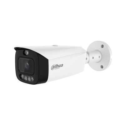 Cámara IP Bullet Dahua® 4MP 2.8mm SmartDual IR50 Mic/Alar IP67 - DH-IPC-HFW3449T1P-AS-PV-0280B-PRO