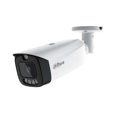 Cámara IP Bullet Dahua® 4MP 2.8mm SmartDual IR50 Mic/Alar IP67 - DH-IPC-HFW3449T1P-AS-PV-0280B-PRO