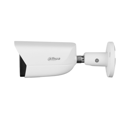 Cámara IP Bullet Dahua® 5MP 2.8MM IR50m IP67 I/O Alar/Aud Metálica - DH-IPC-HFW5541EP-ASE-0280B-S3