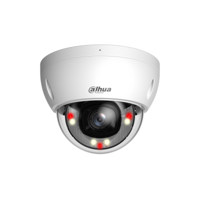 Cámara Domo IP Dahua® 6MP Lente Fiijo 2.8mm IR30m IK10 Metálica - IPC-HDBW2649E-S-IL