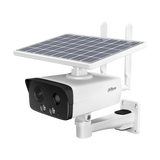 Cámara IP Bullet Dahua® 4MP 2.8mm IR50 Solar 4G - HFW2431DG-4G-SP-LA-B