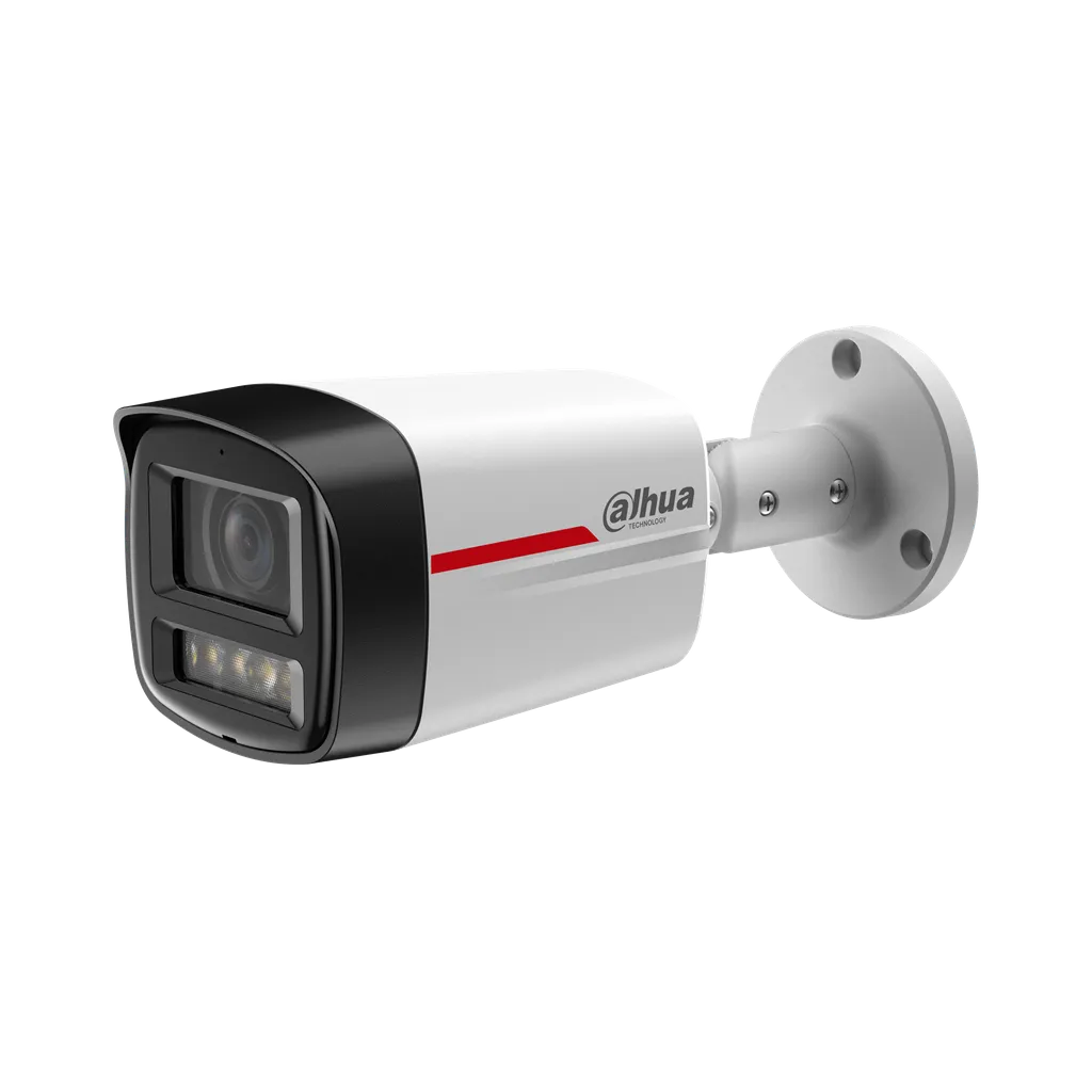 Cámara IP Bullet Dahua® 8MP WizColor 2.8mm IR50m Mic SMDPlus IVS - DH-IPC-HFW2849TL-S-PRO