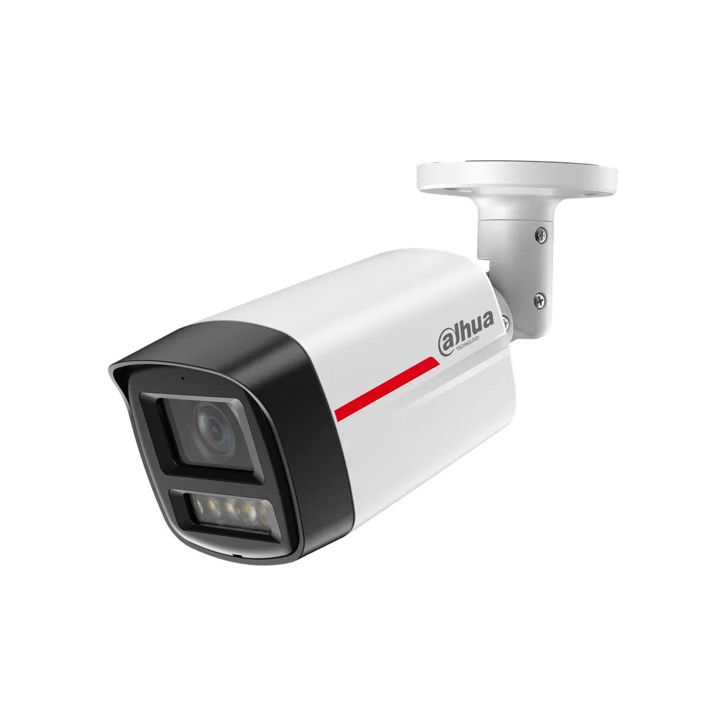 Cámara IP Bullet Dahua® 8MP WizColor 2.8mm IR50m Mic SMDPlus IVS - DH-IPC-HFW2849TL-S-PRO