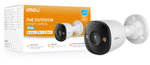 Cámara IP PoE Bullet Imou® 3MP 2.8mm Full Color IR30 Mic/Alatavoz C/Sirenaa - IPC-PS3EN-3M0
