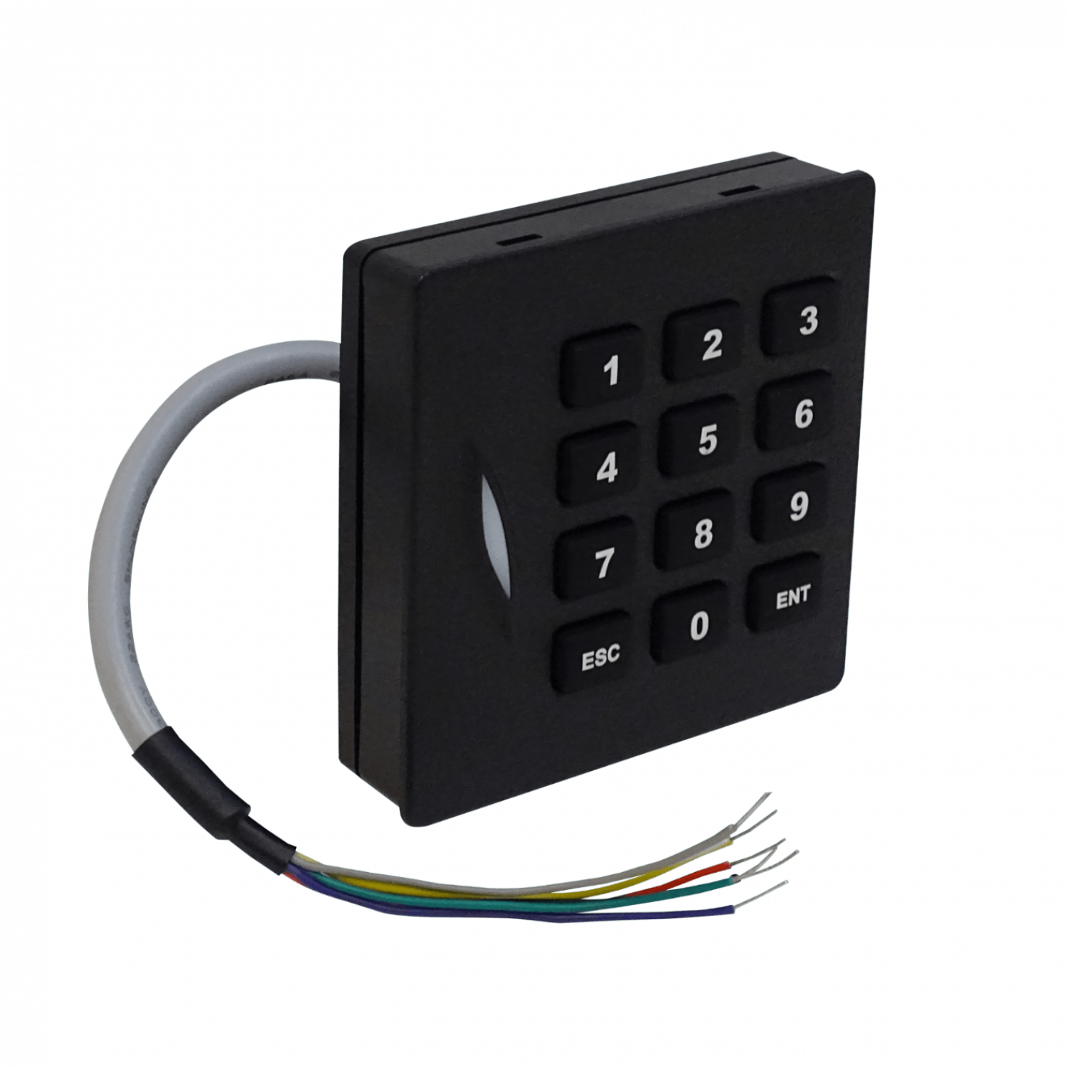 Lector Esclavo de Tarjetas RFID 125khz con Teclado Wiegand 26bits IP65 Zk - KR102E
