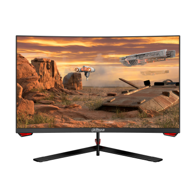 Monitor Led Dahua® 27" Full HD Curvo Video Vigilancia CCTV - DHI-LM27-E230C