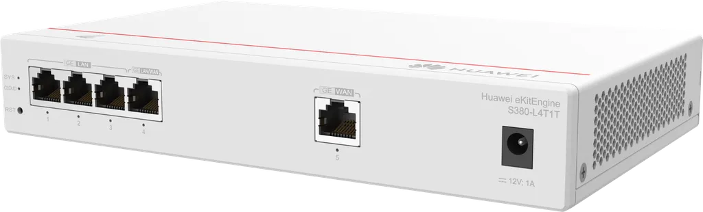 Router Gateway Huawei eKit 1 Puerto WAN 4 Puertos LAN 10/100/1000 200 Usuarios 32 APs