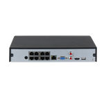 Grabador NVR Dahua® 16CH 8 Puertos POE 1HDD - DHI-NVR4116HS-8P-4KS3