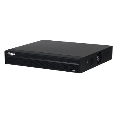 Grabador NVR Dahua® 16CH 8 Puertos POE 1HDD - DHI-NVR4116HS-8P-4KS3