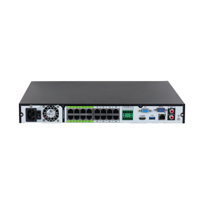 Grabador NVR Dahua® 16CH 2HDD 16PoE WizSense - DHI-NVR5216-16P-EI