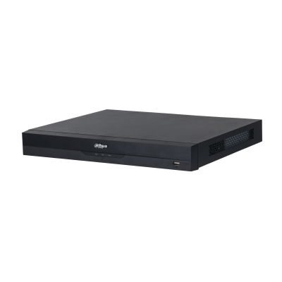Grabador NVR Dahua® 16CH 2HDD 1U 8 Puertos PoE IA - DHI-NVR5216-8P-EI