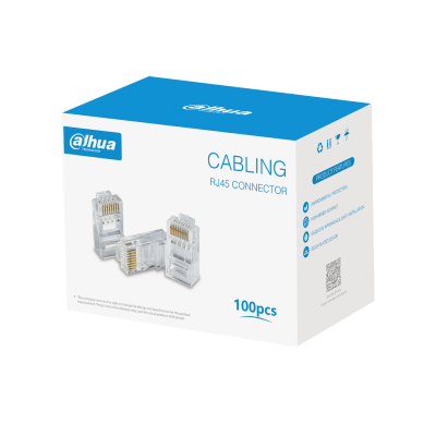 Conector RJ-45 Dahua® Cat5 - 100 Un. DH-PFM976-531