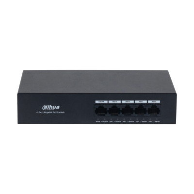 Switch Dahua® 5 Puertos Giga 4 PoE 36W - DH-PFS3005-4GT-36