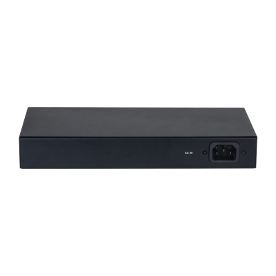 Switch Dahua® 10 Puertos Giga 8 Puertos Poe AT-AF 65W 2Uplink No Admin - PFS3010-8GT-65