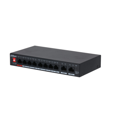 Switch Dahua® 8 Puertos Poe Gigalan - PFS3010-8GT-96