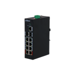 Switch Dahua® 11 Puertos 8 PoE No Administrable - DH-PFS3211-8GT-120