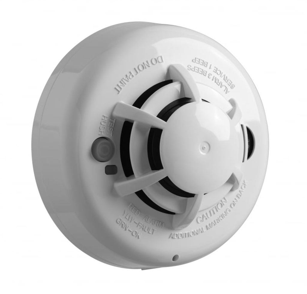 Sensor de Humo y Tempratura Inalambrico DSC PowerG 915Mhz - PG9936