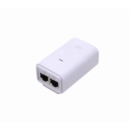 Inyector Poe Ubiquiti 24VDC 7W Gigabit 0,3A Incluye Cable Poder - POE-24-7W