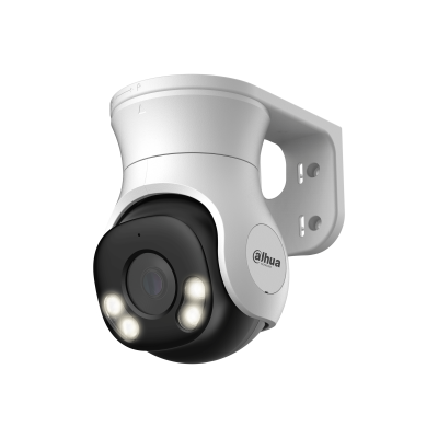 Cámara PT HDCVI Dahua® 2MP Lente Fijo 2.8mm Full Color IR40m Mic - DH-HAC-PT1239AN-A-LED-0280B-S2
