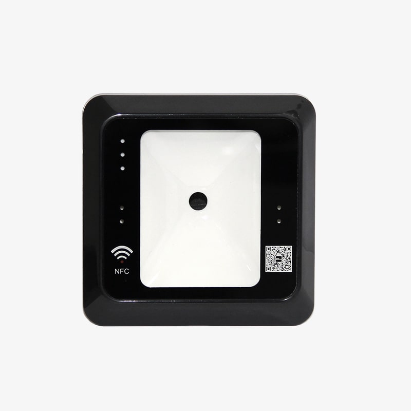 Lector RFID y QR 13.56 RFID Wiegand RS485 USB - QR500-B-CL