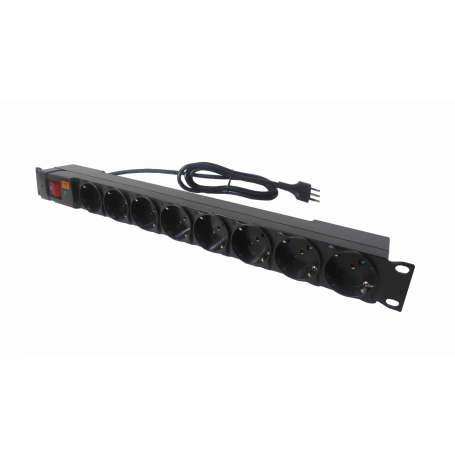 PDU 8 Enchufes Rack Interruptor Piloto - RG8CH