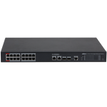 Switch Dahua® 16 Puertos Poe Gigaethernet 2 Puertos SFP 1GB - DH-S4220-16GT-190