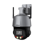 Cámara IP Dahua® PTZ 4MP 5x Smart Dual Light Wi-Fi IR50 AudioBidire IP66 - DH-SD3C405DB-GNY-AW-PV