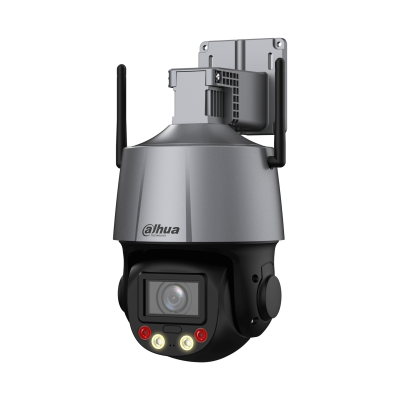 Cámara IP Dahua® PTZ 4MP 5x Smart Dual Light Wi-Fi IR50 AudioBidire IP66 - DH-SD3C405DB-GNY-AW-PV