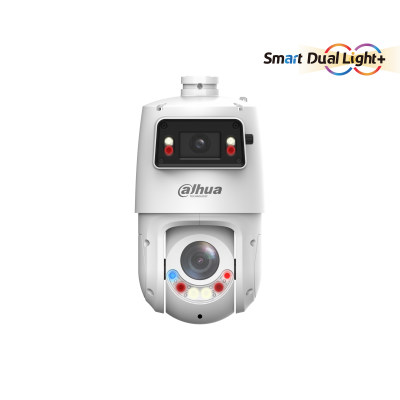 Cámara PTZ IP Dahua® 4MP 25X Panorámica IR100MTS Active Deterrence - DH-SDT4E425-4F-GB-A-PV1