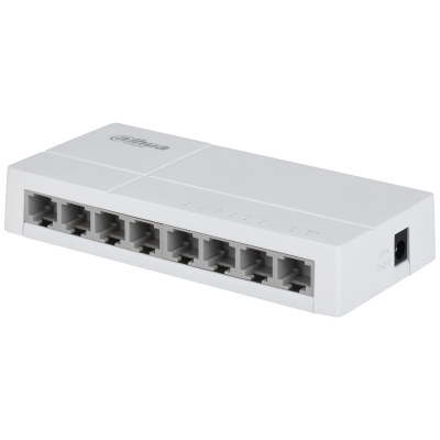Switch Dahua® Fast Ethernet de 8 Puertos 10/100 Mbps no Administrable - DH-SF1008L