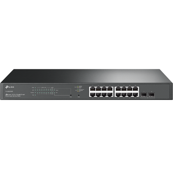 Swtich PoE Inteligente TP-Link Gigabit JetStream 18 Puertos PoE + 16 Puertos - TL-SG2218P